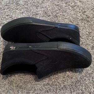 Nonslip black vans